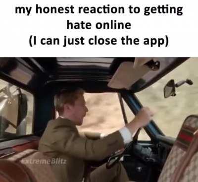 When people complain about me being annoying online (I could not care less)