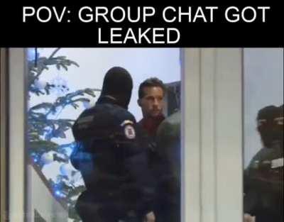 POV: GROUP CHAT GOT LEAKED