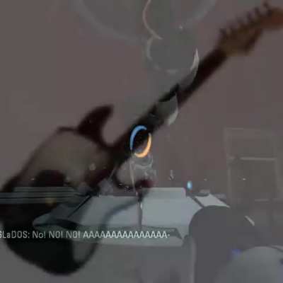 GLaDOS guitar