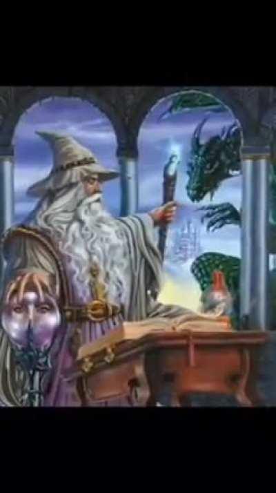 I do be casting spells in the trashcan