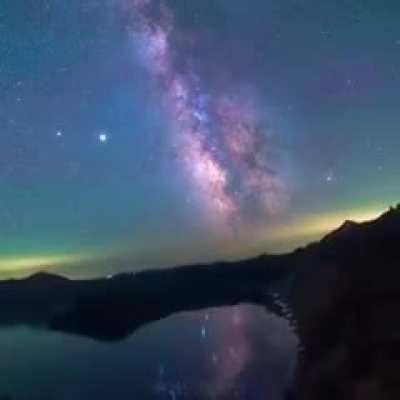 Timelapse of a stabilized Milky Way showing Earth’s rotation