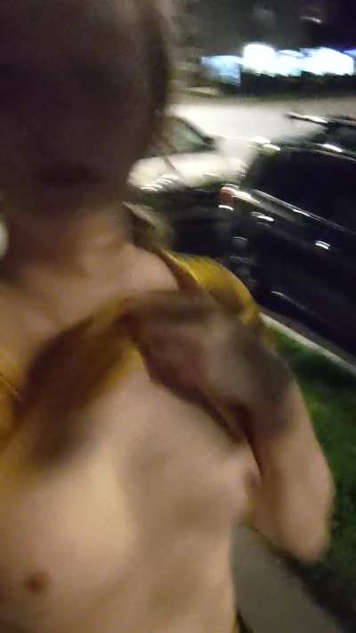 I had to walk home after two guys covered me