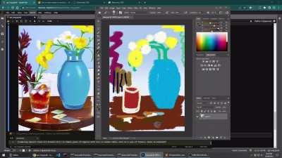 Why I pick StableDiffusion over MidJourney. 5min, only using mouse.