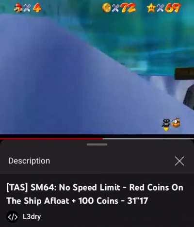 [Super Mario 64] 2 stars in 31 seconds
