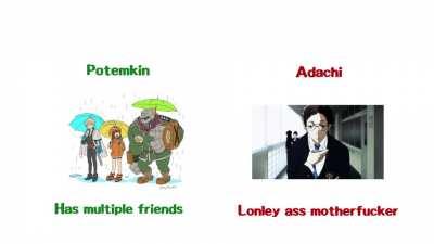 Reasons why Potemkin is better than Adachi