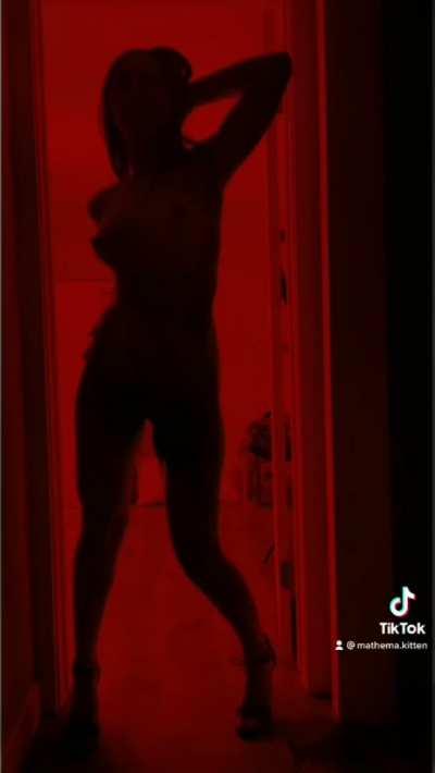 I finally sucked it up and did the silhouette challenge, but definitely couldn’t post this on tiktok :)