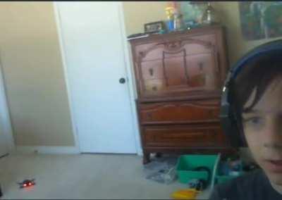 u thought it was a minecraft gameplay but it was actually my drone