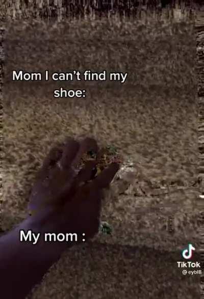 ‘What are you talking about it’s right there’