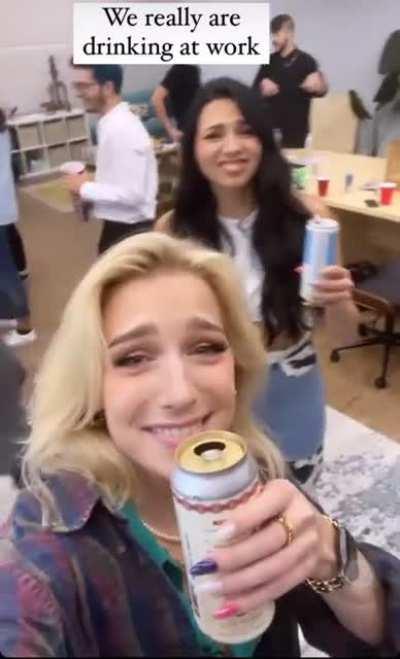 From her IG Story!!🥵