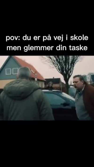 Trist øjeblik