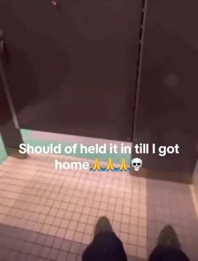 Can’t Even do it in peace