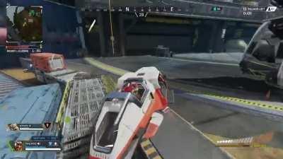 I stopped to loot and my friend yeeted himself off the map