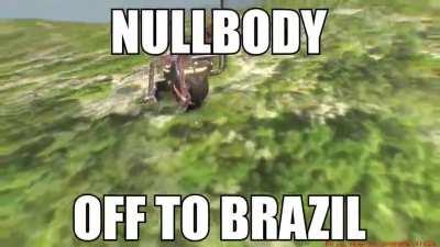 NULLBODY OFF TO BRAZIL
