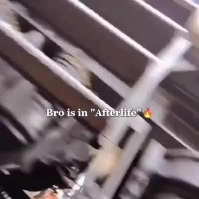 Falling below a train