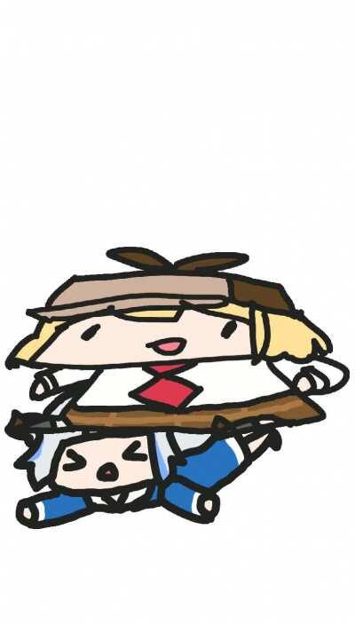 Amelia's ground pounding in the Smash Collab | Art by u/walfington!