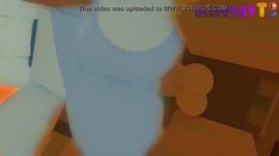 Allie gets fucked by a golem.