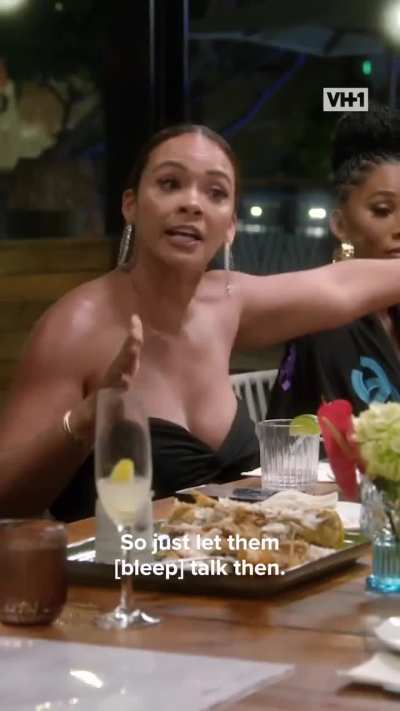 Evelyn checks Denise