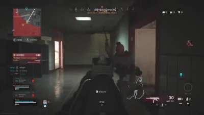 Told my teammate to sit on the ladder of the tower while I 1v4’d the squad hunting us