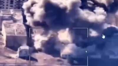 Ukrainian aviation hit Russian command post. Occupied Velyka Novosilka. March 29, 2025