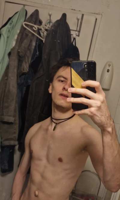 [23] Oops, I've kept the bathroom busy