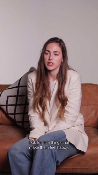 Interview excerpt in Guess IG profile