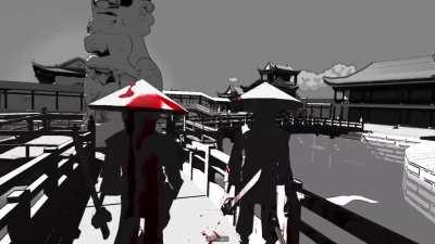 Working on adding a wooden kendo sword to Samurai Slaughter House. Instead of slicing enemies in half, using this weapon's special allows you to break the sword across enemies' bodies. :D