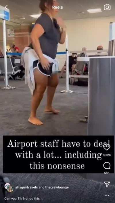 Ma’am, where are your shoes?