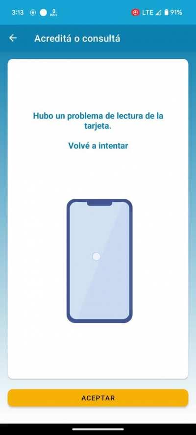Que le pasa a la app de SUBE?
