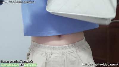 Hard navel poking