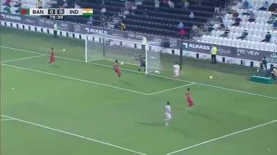 Bangladesh 0 -[1] India | Sunil Chhetri | FIFA WCQ