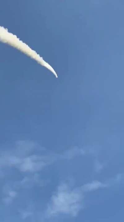 Ukrainian S-300PS (SA-10B) launch against a Russian airborne target (September 2023)