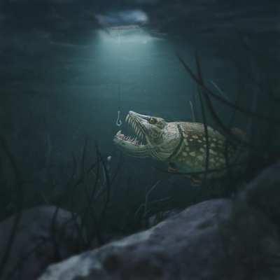 Below the ice. An animation I made :)