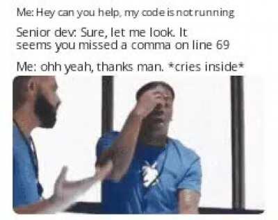 *killing with embarrassment*