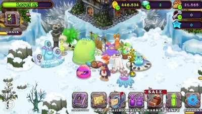 MSM but the monsters dont sing and just stand there [GLITCH]