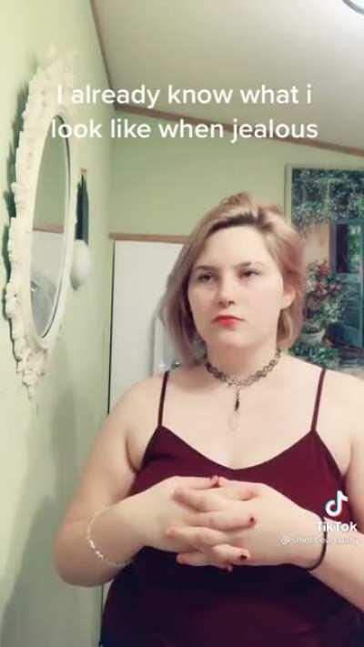 When she thinking about that one erotic cringe reddit mod and can't quit giving her the d(ownvotes) 🤪🤪🤪