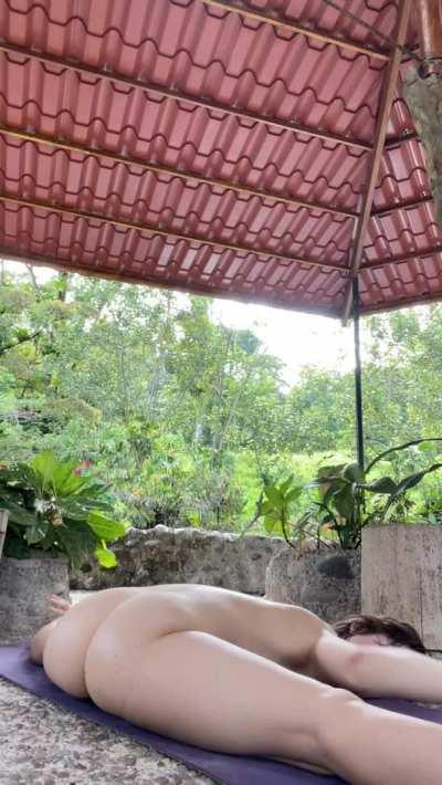 Yoga Does a Booty Wonders