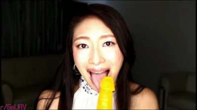 [ASFB-234] Licking Dildo With Reiko Kobayakawa