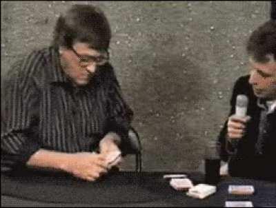 How the hell did he do it?