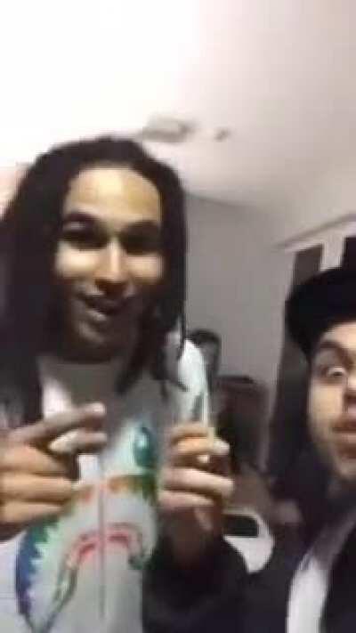 Stou fumando maconha