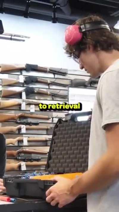 Bringing a nerf gun to a shooting range