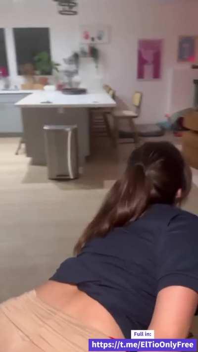 POV: Delivery Girl Fucked Stading/Doggy