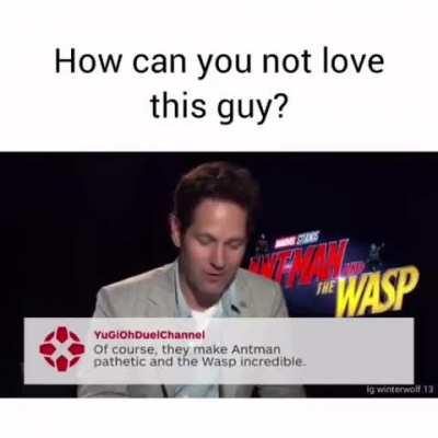 HOW CAN YOU NOT LOVE THIS GUY?