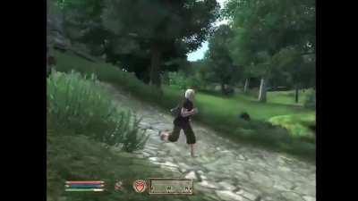 Highly recommend replacing your combat music files with Spongebob music.