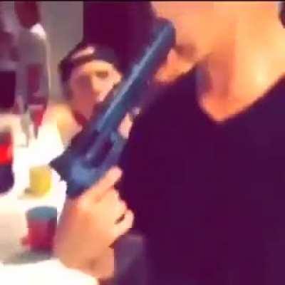 Guy in the back went to the wrong party