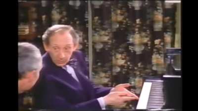 Vladimir Horowitz have fun at Home 😶‍🌫