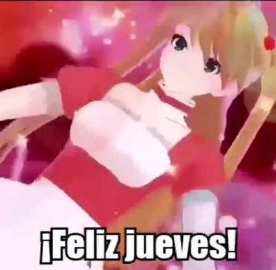 It’s the best day of the week! ¡Feliz jueves!