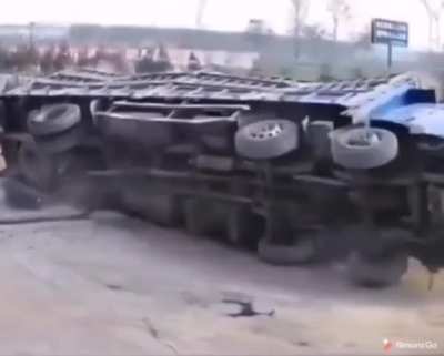 Wait for the Dismount.
