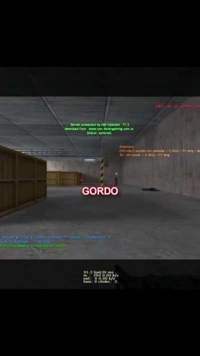 Por eso el cs 1.6 no va morir nunca.