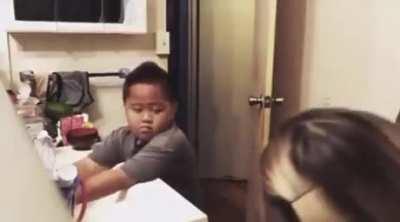 What a legend. So calm, so decisive........