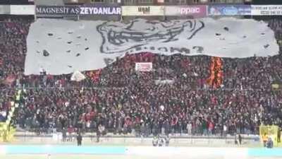 Eskisehirspor fans trolling TFF back in the days 12-03-2012. Problem?